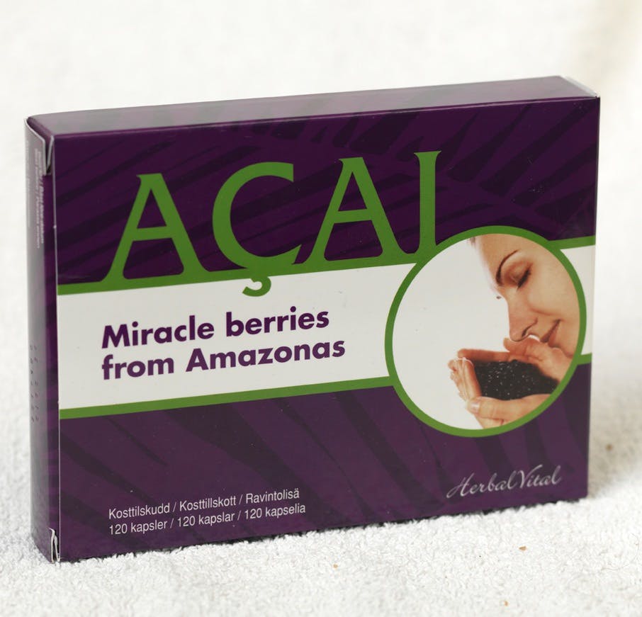 Acai kosttilskudd